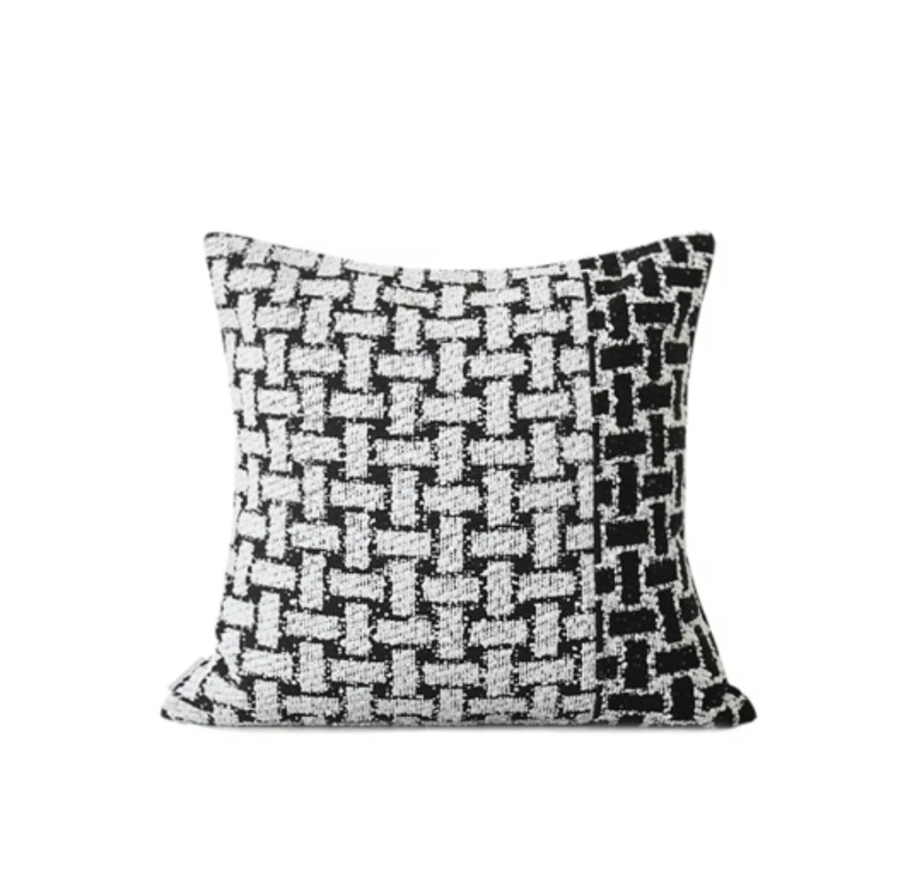 Black Tiles Cushion