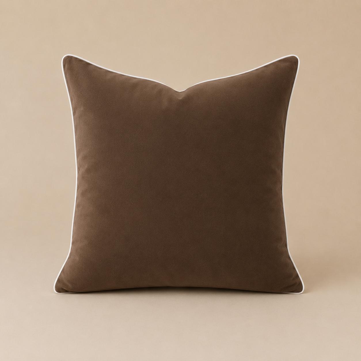 PRE ORDER | Brown Velvet Cushion