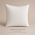PRE ORDER | White Velvet European Pillowcase