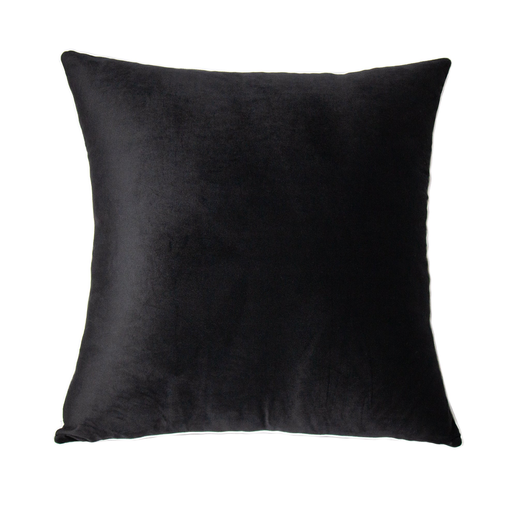 Black Velvet European Pillowcase