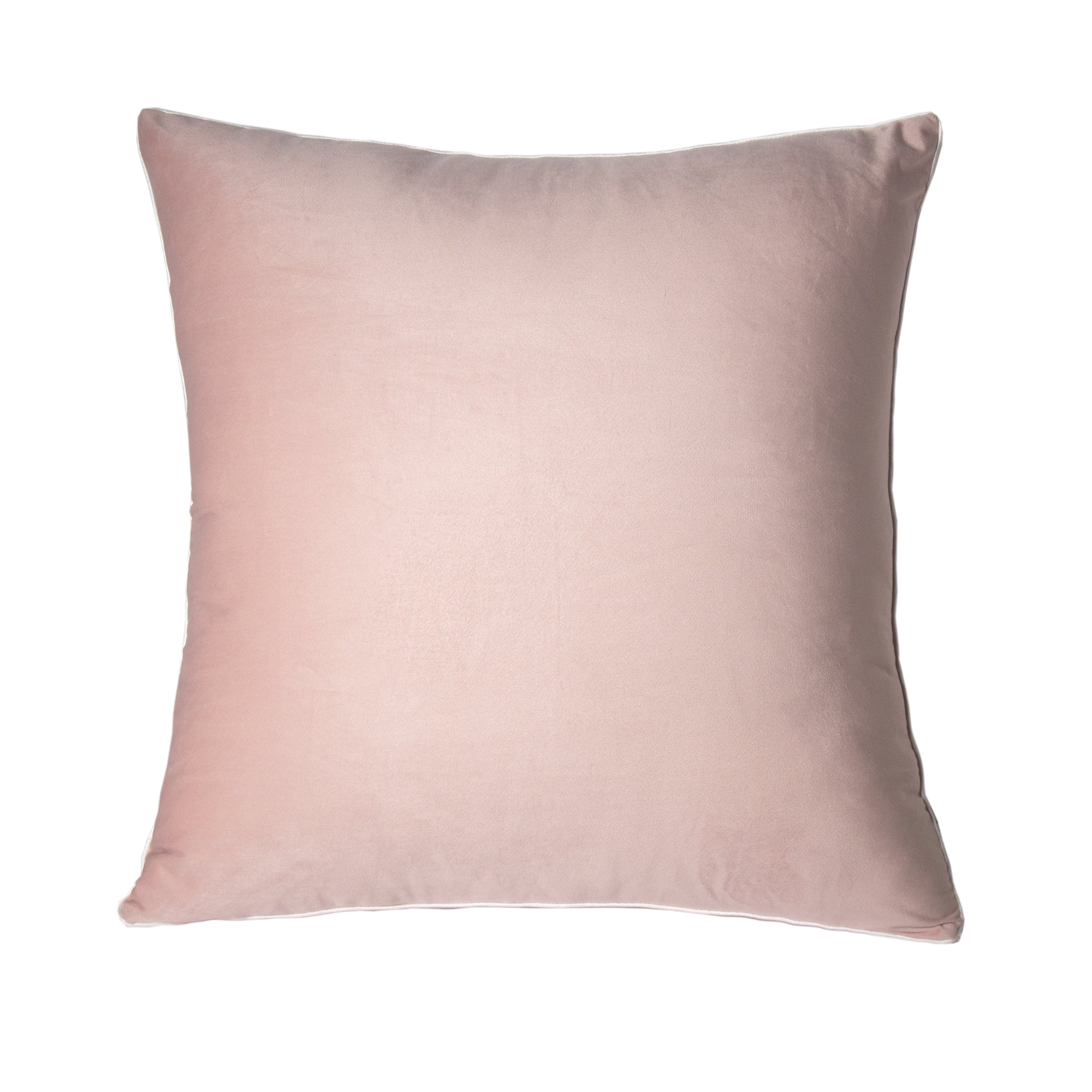 Soft Pink Velvet European Pillowcase