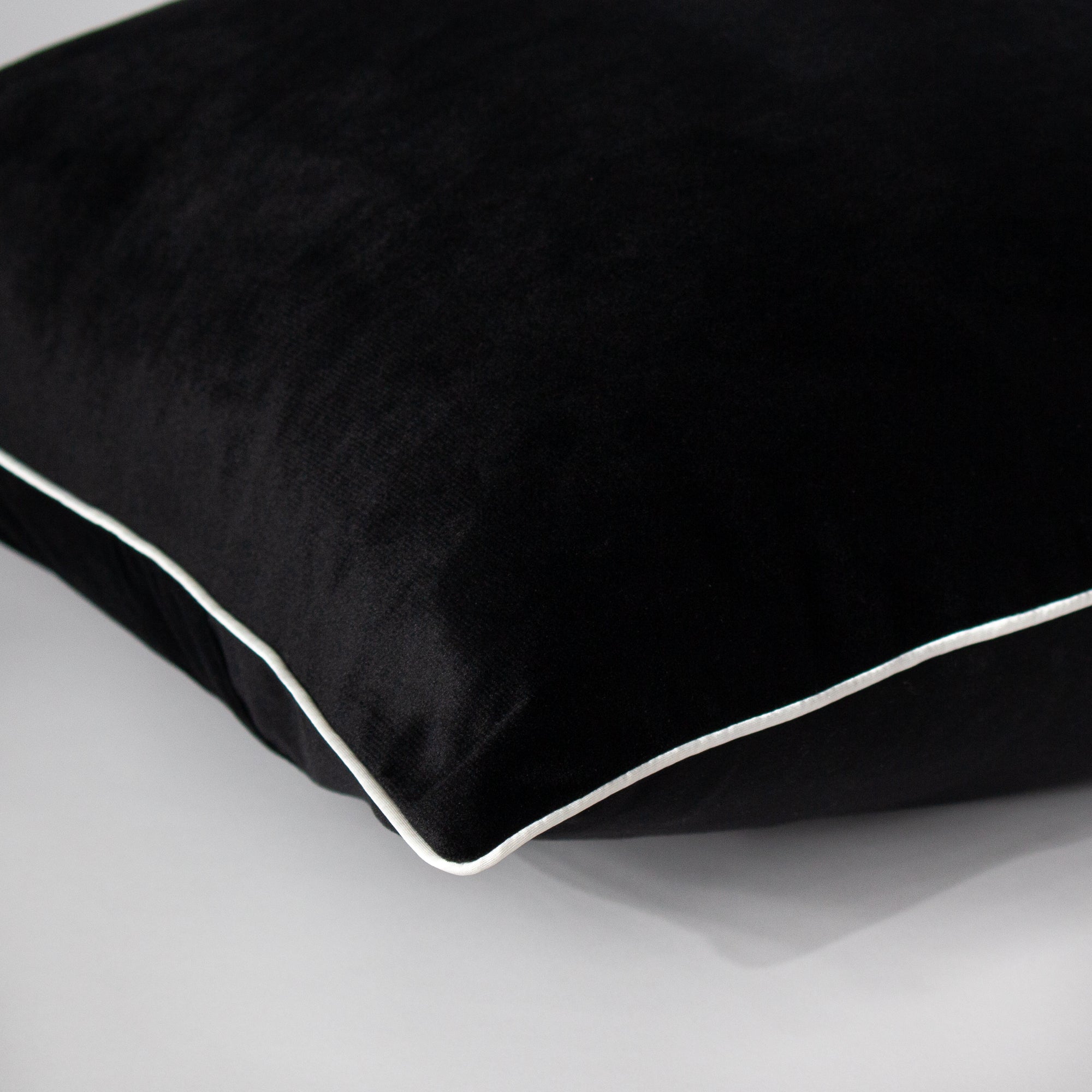 Black Velvet European Pillowcase