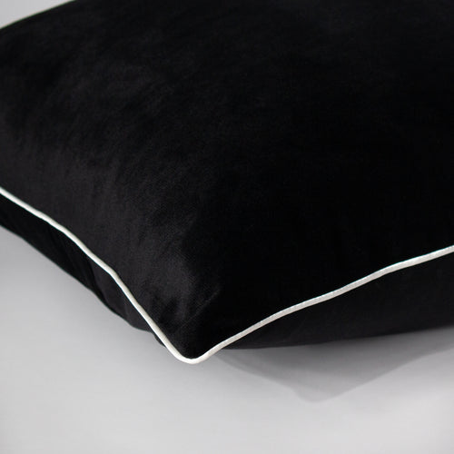 Black Velvet European Pillowcase