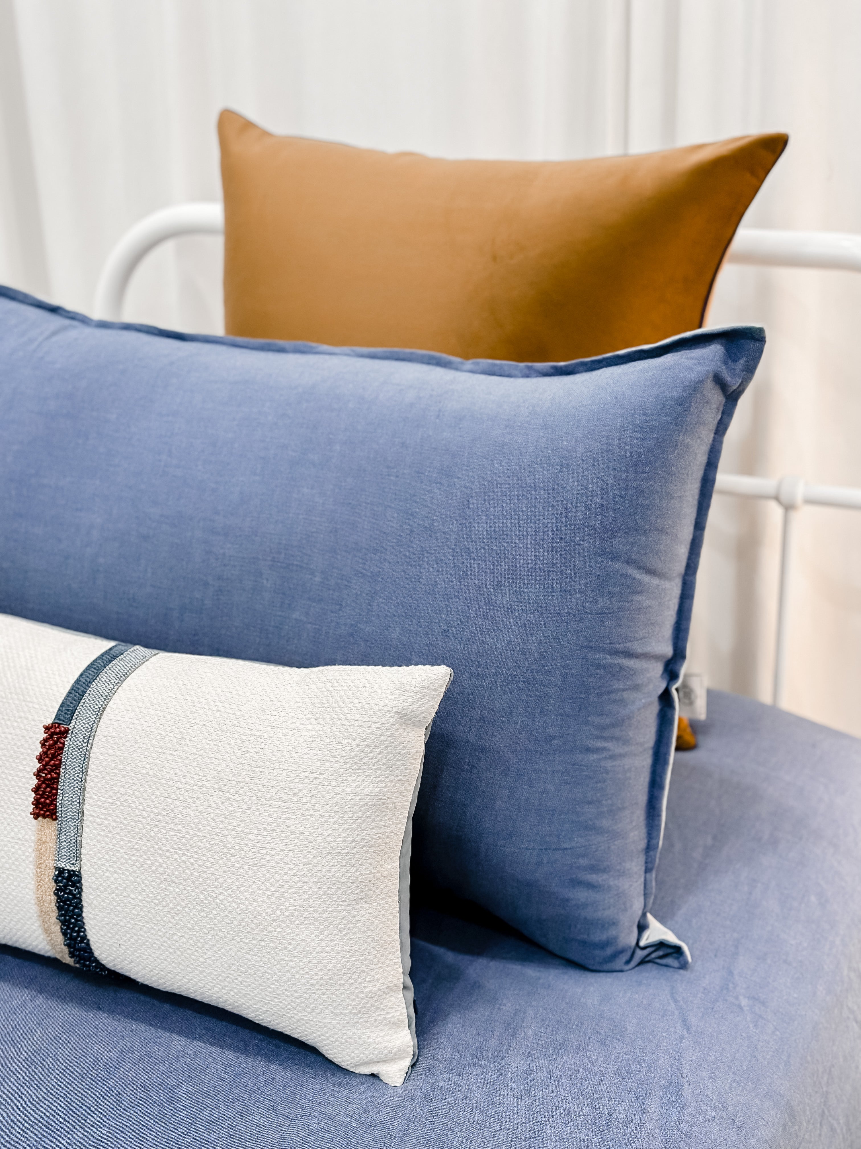 Tan Velvet European Pillowcase