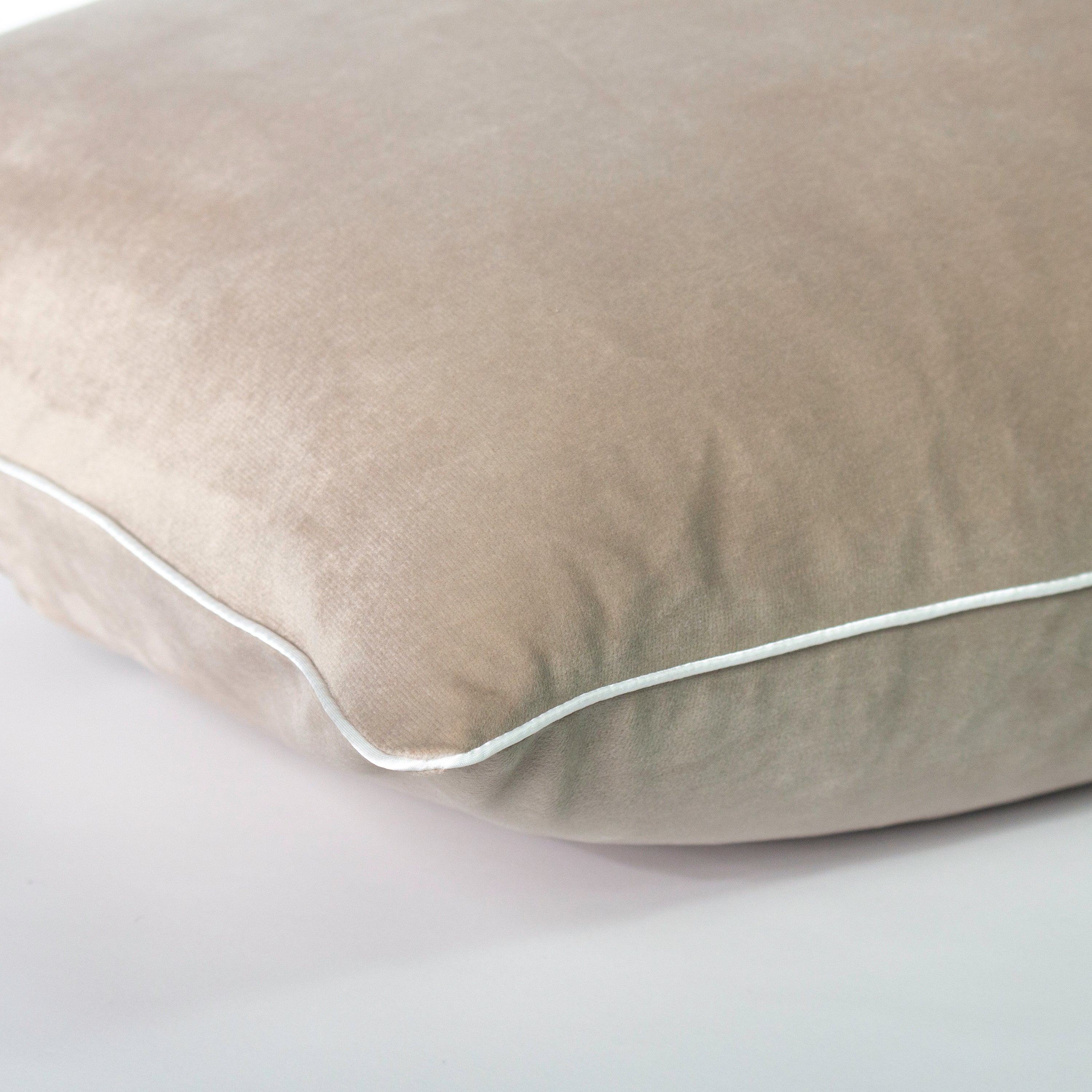 Nude Velvet European Pillowcase