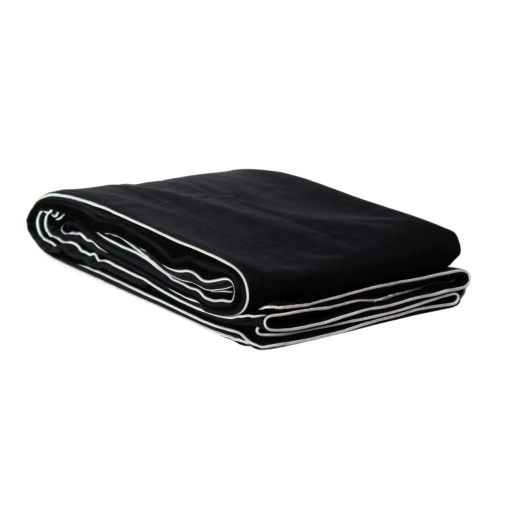 Black Velvet Throw