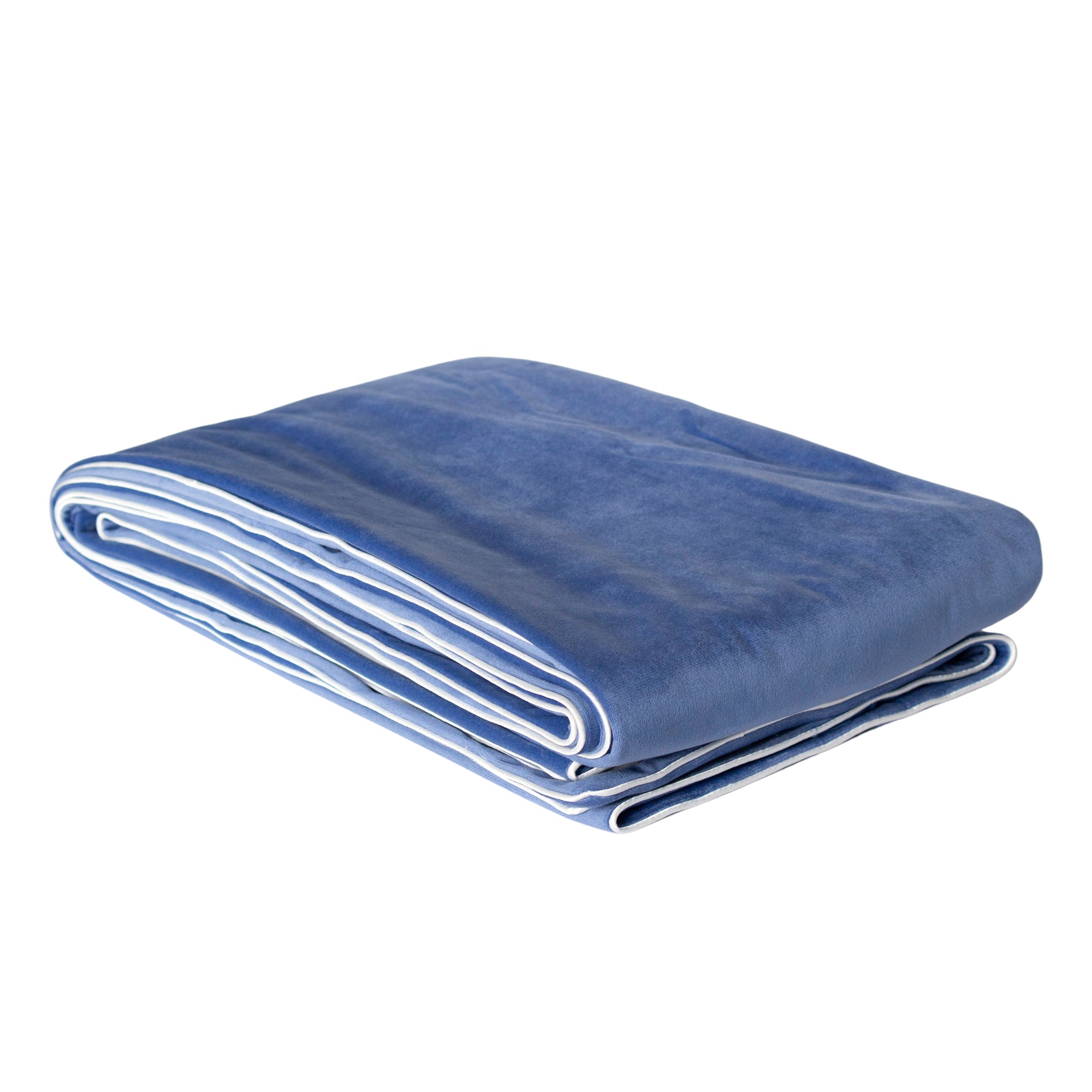 Blue Velvet Throw