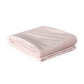 Soft Pink Velvet Throw
